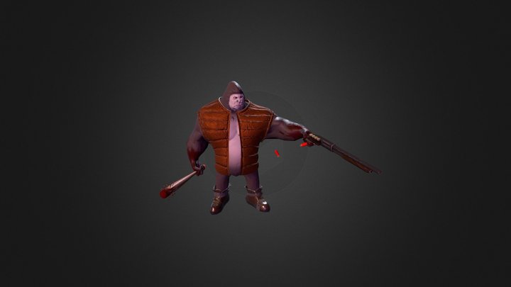 Big Hank 3D Model