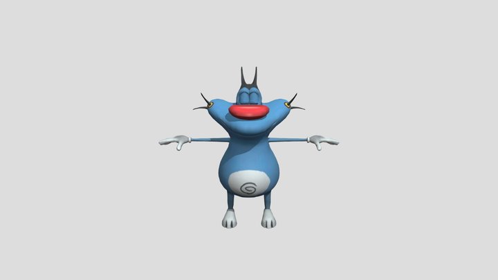 Oggy 3D Model