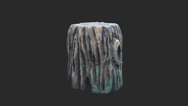 Tronco  de árbol 3D Model