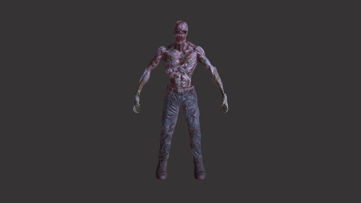 zombie 3D Model