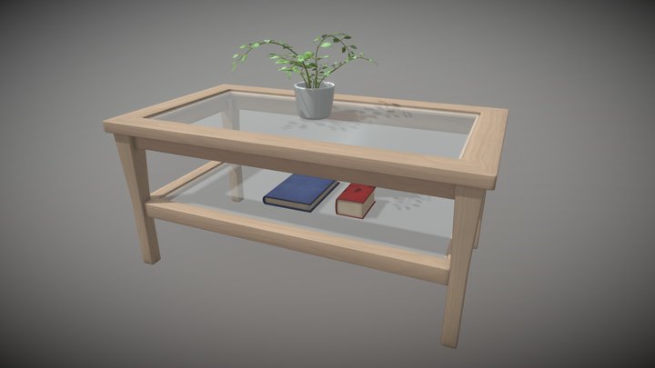 Center Table 3D Model