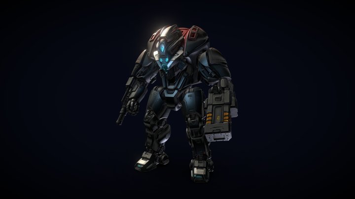 COL Meltdown Enforcer – Kostenloses 3D-Modell STL