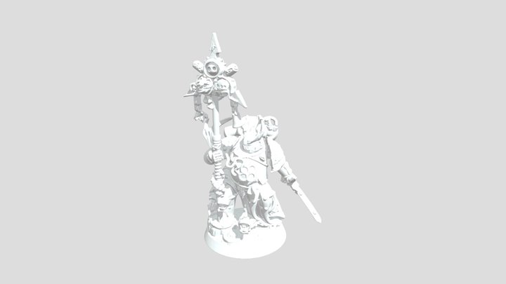 Plaguebringer Knight 3D Model