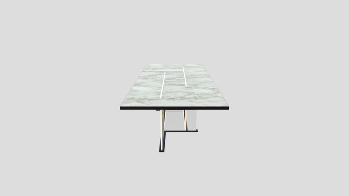 Dining Table 3D Model