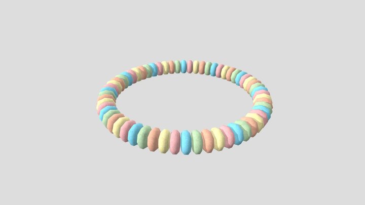 Candy Necklace 3D Model