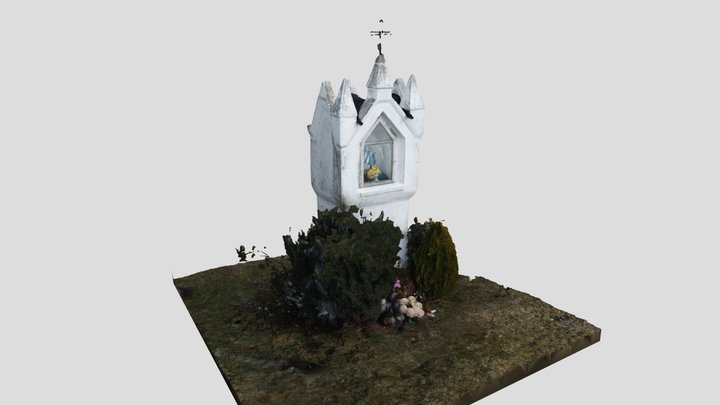 Kapliczka Matki Boskiej 3D Model