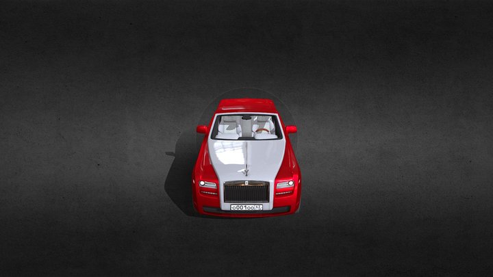 Rolls Roycle Ghost 3D Model