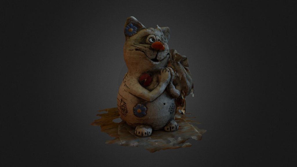 Cat — Sketchfab embed 3D viewer