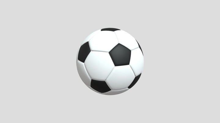 Soccer Ball 3D Model