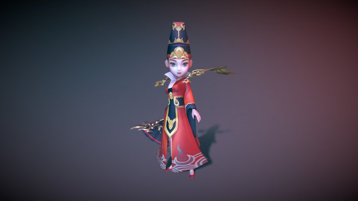 Character_Dong_Phuong_Bat_Bai 3D Model