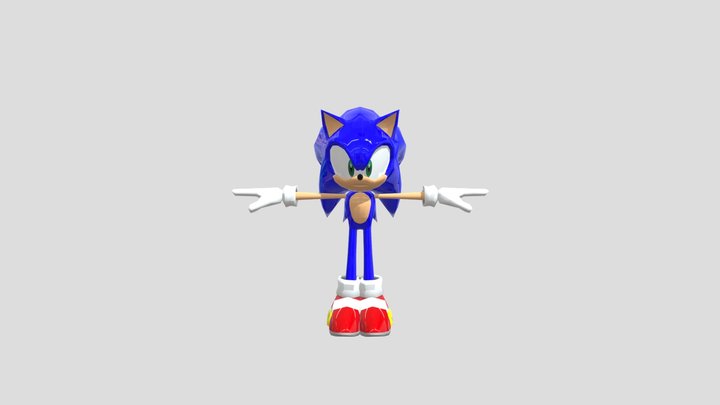 Sonic Heroes (cutscene model) 3D Model