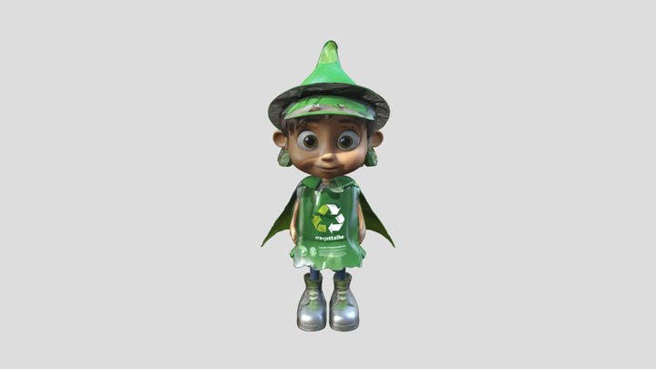 Figura: Reciclaje – Gratis 3D-model STL