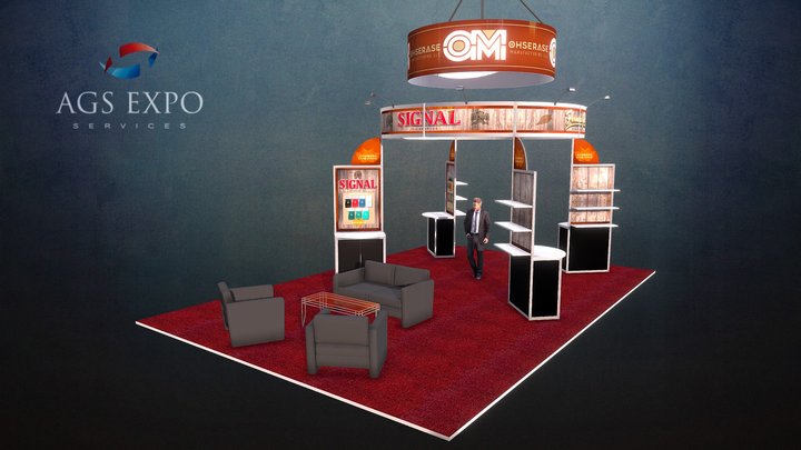 Ohserase - 20x30 Booth 3D Model