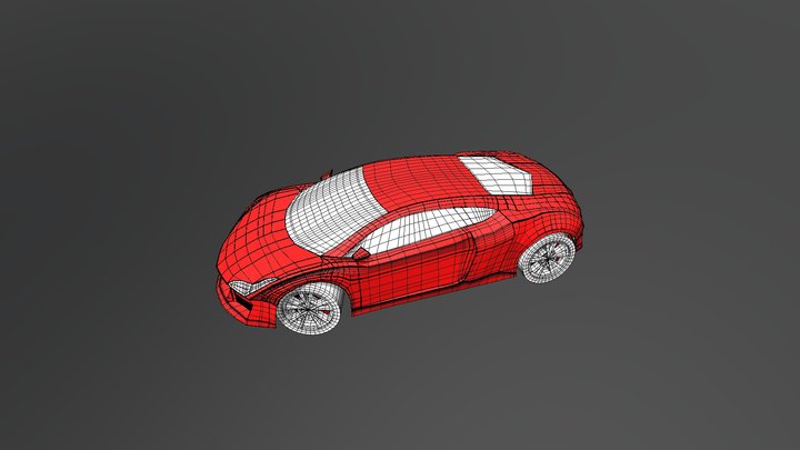 Lamborguini - Cristian Santos 3D Model