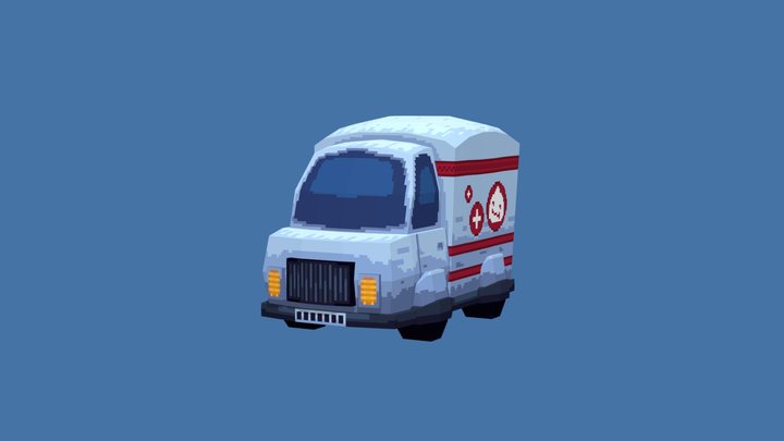 Slime Ambulance 3D Model