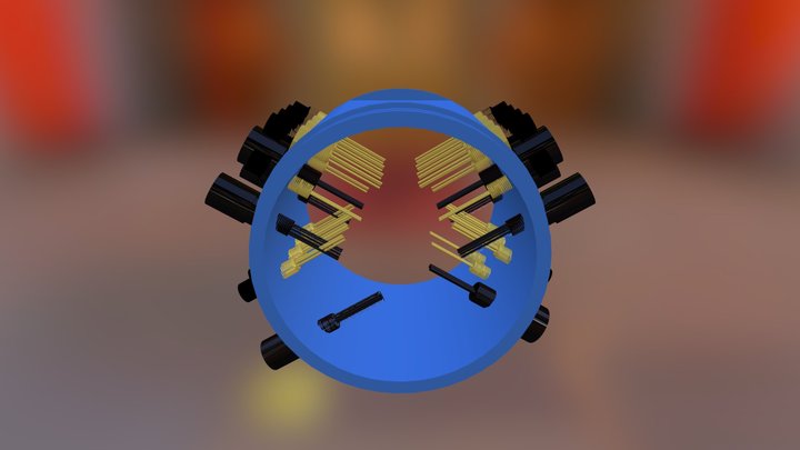 AUV Hull Subcom 3D Model