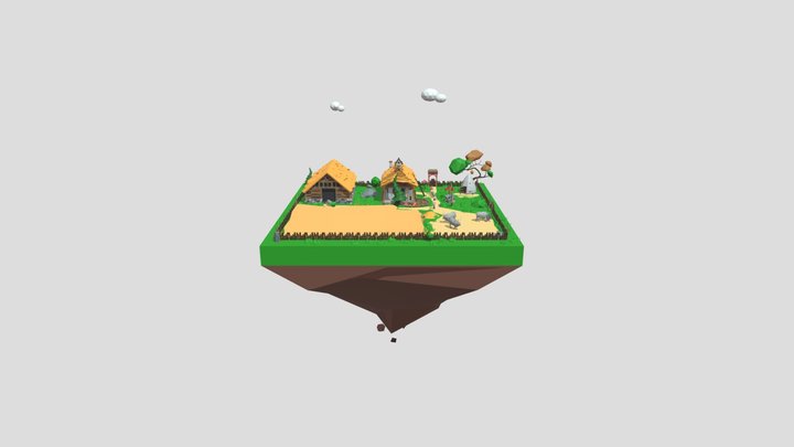 pertanian 3D Model