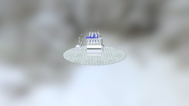 Envasadora Ativa 3D Model