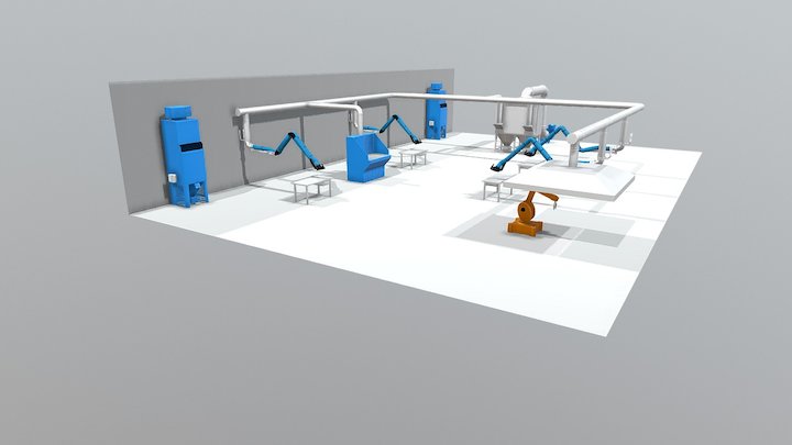 Fabtech layout 2017 3D Model