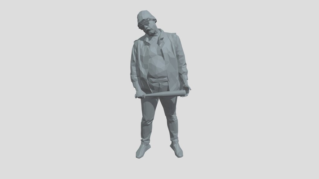 Lowpoly Male Bouncer