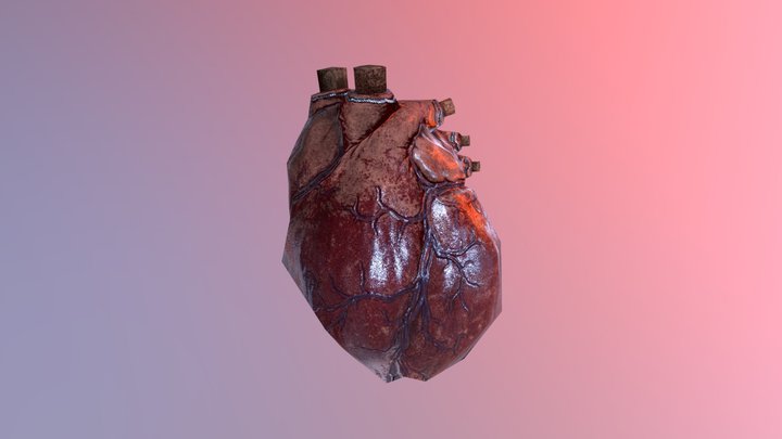 Heart Potion 3D Model