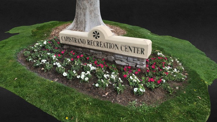 Neighborhood Sign 3D Model