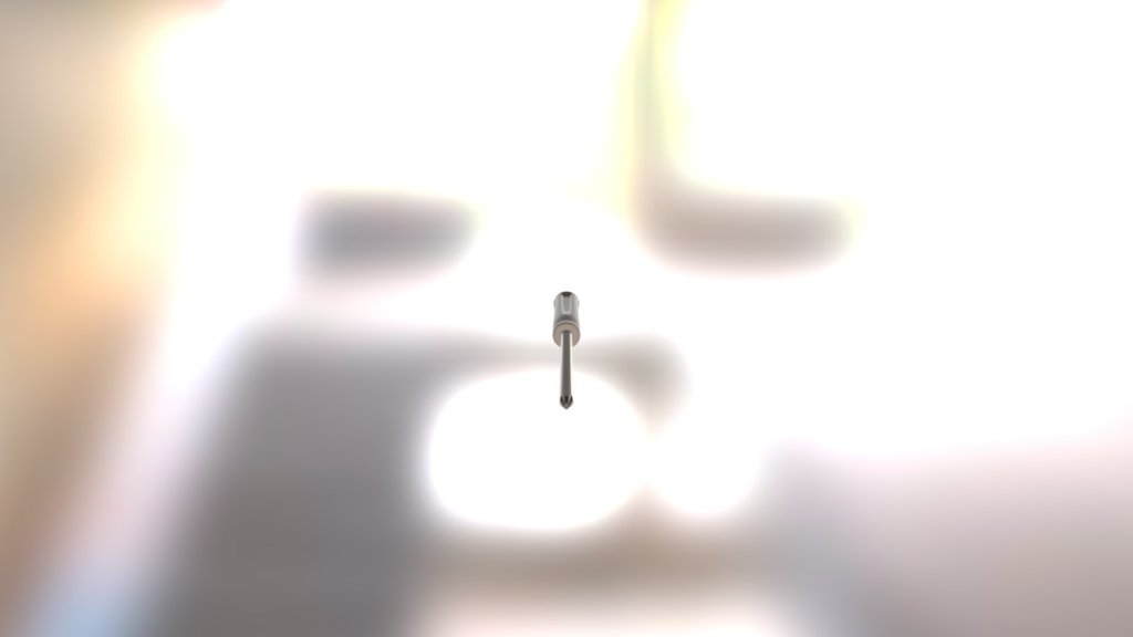 Screwdriver — Sketchfab embed 3D viewer