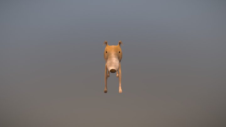 Dog 3D Model