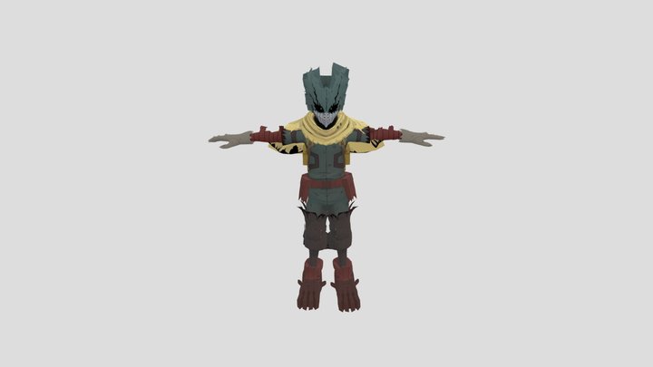 Deku_ Vigilante_v2 3D Model