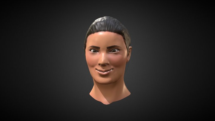 Head Study 3D Model