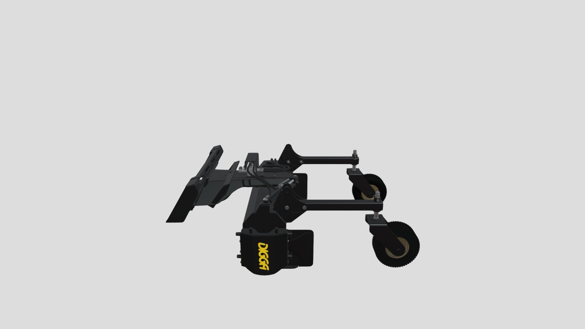 Mini Power Rake - 3D model by Digga Australia (@alexdiggaaus) [11d9539 ...