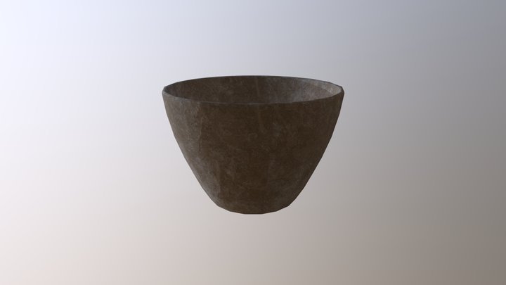 Mortar Pot 3D Model