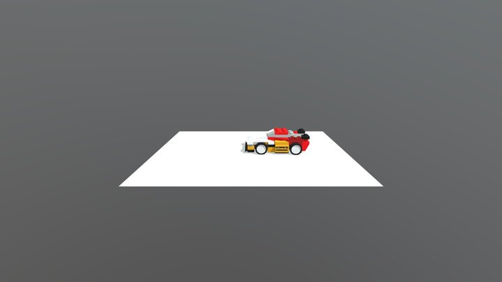 Lego Car 3D Model