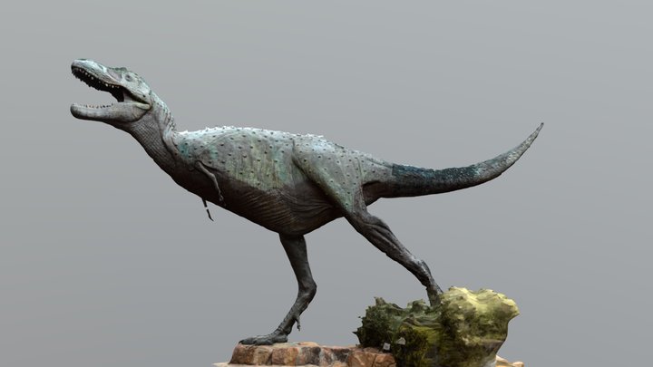 Albertosaurus Statue Photogrammetry 3D Model