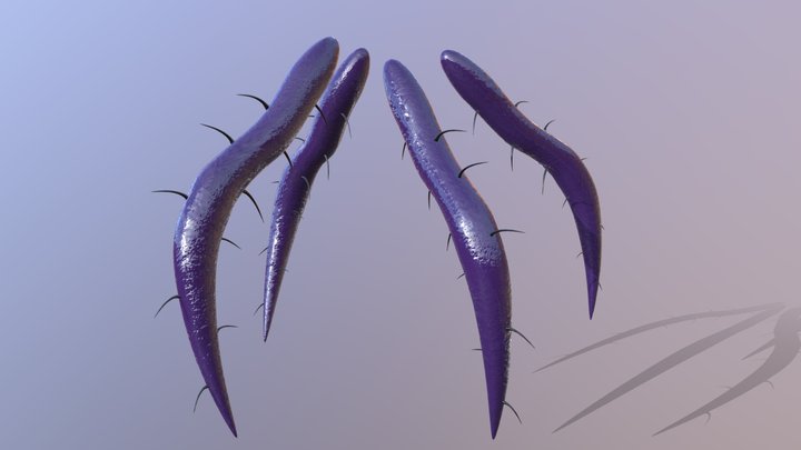 sky_tentacles_rig-1 3D Model