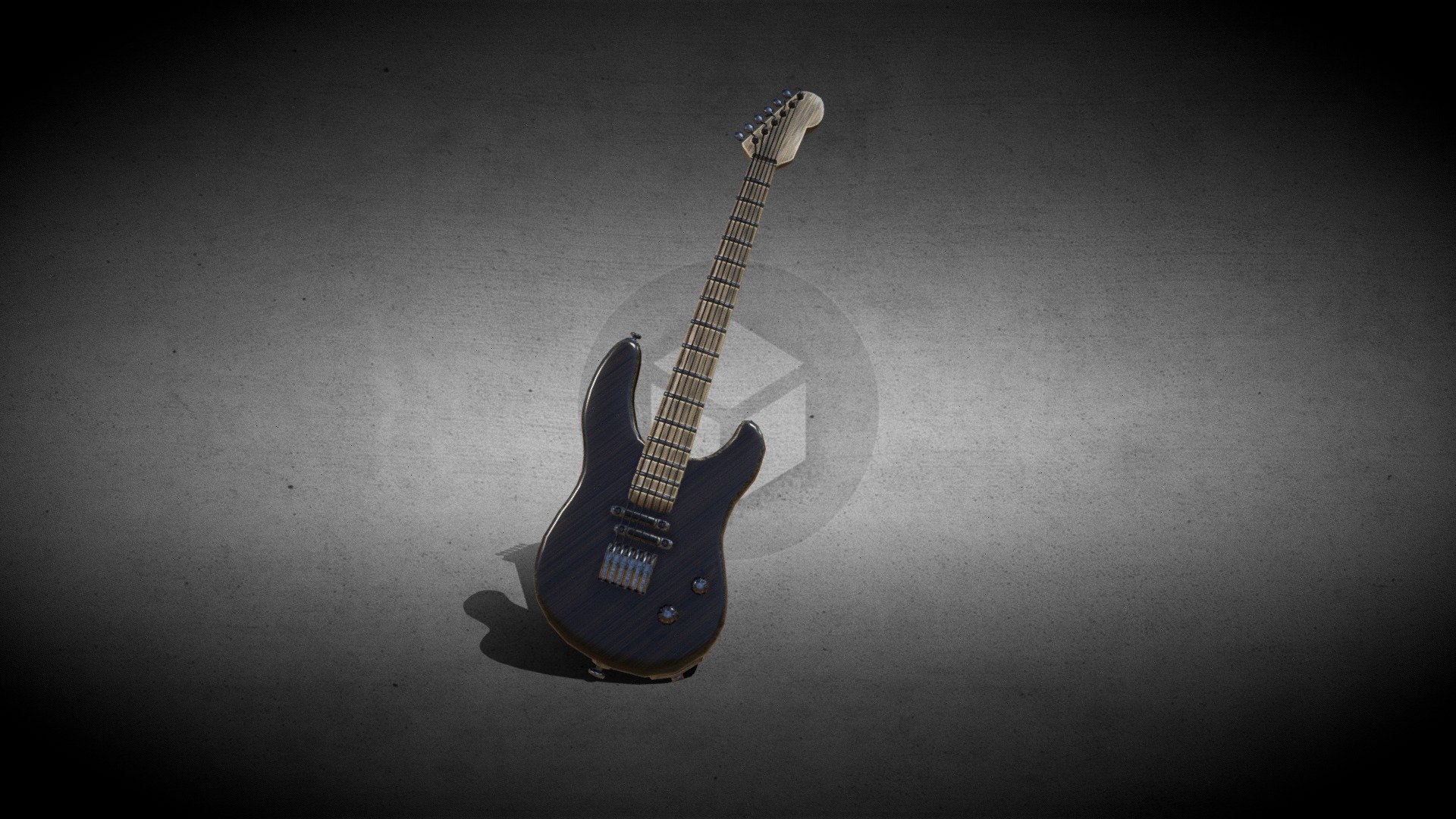 Electric Guitar Download Free 3D model by Caledhril (caledhril_01
