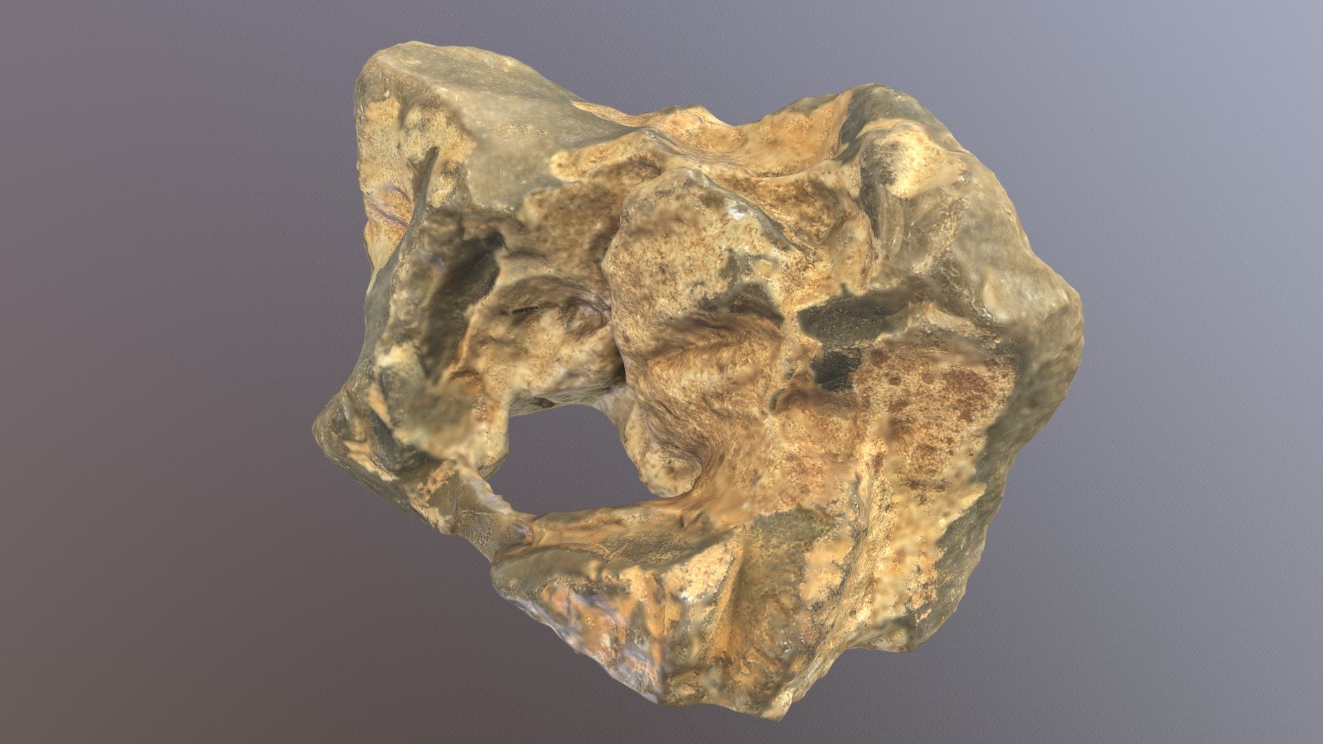 [3D-Scan] Gold Nugget