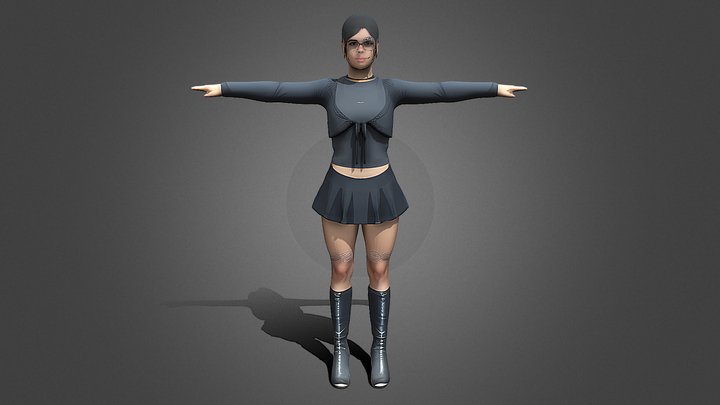 44 3D Model