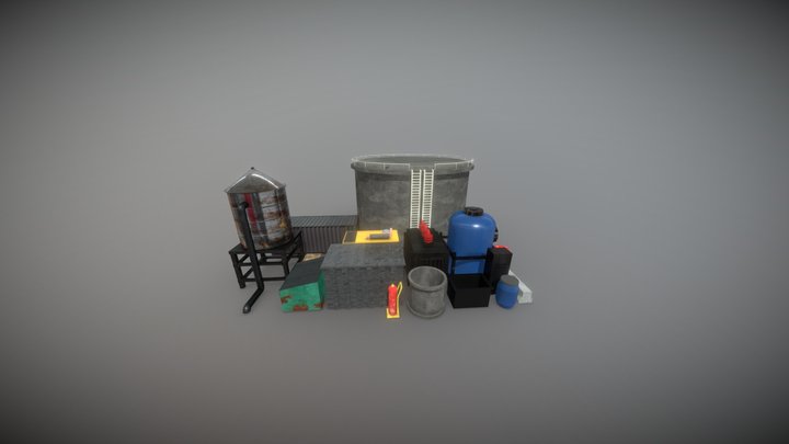 Game assets 3D Model