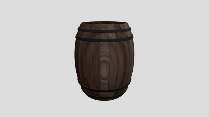 Barrel 3D Model
