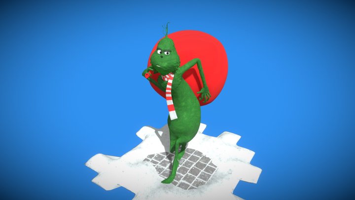 The Grinch 3D Model