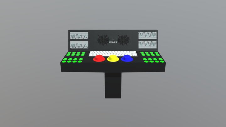 Control Panel-broken 3D Model