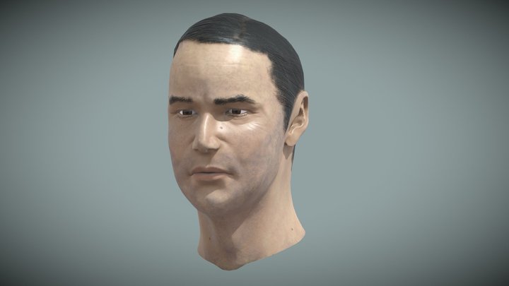 Bust - Keanu Reeves 3D Model