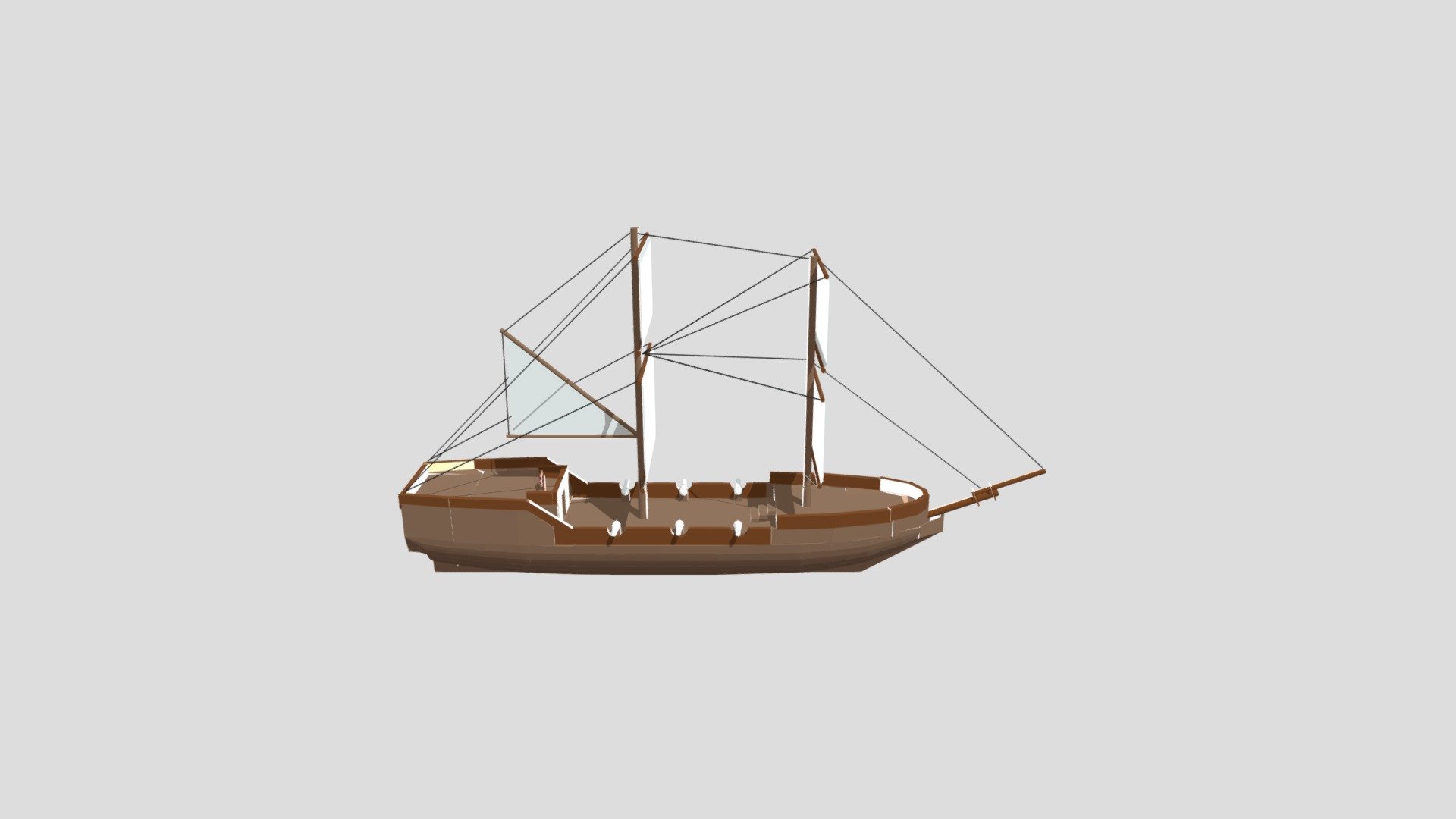 Pirate ship - 3D model by Drljo (@drljoo) [11dcfed] - Sketchfab