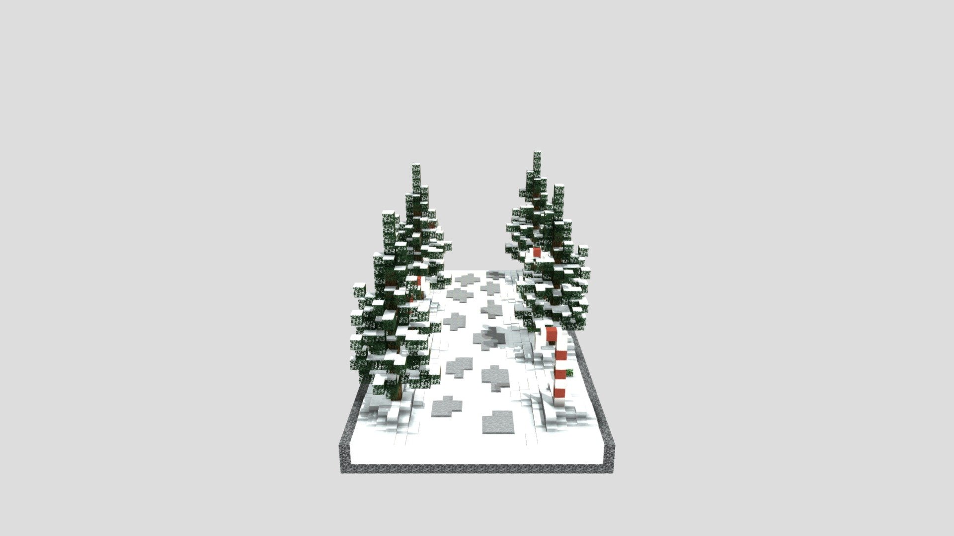 Road ~ Christmas Theme
