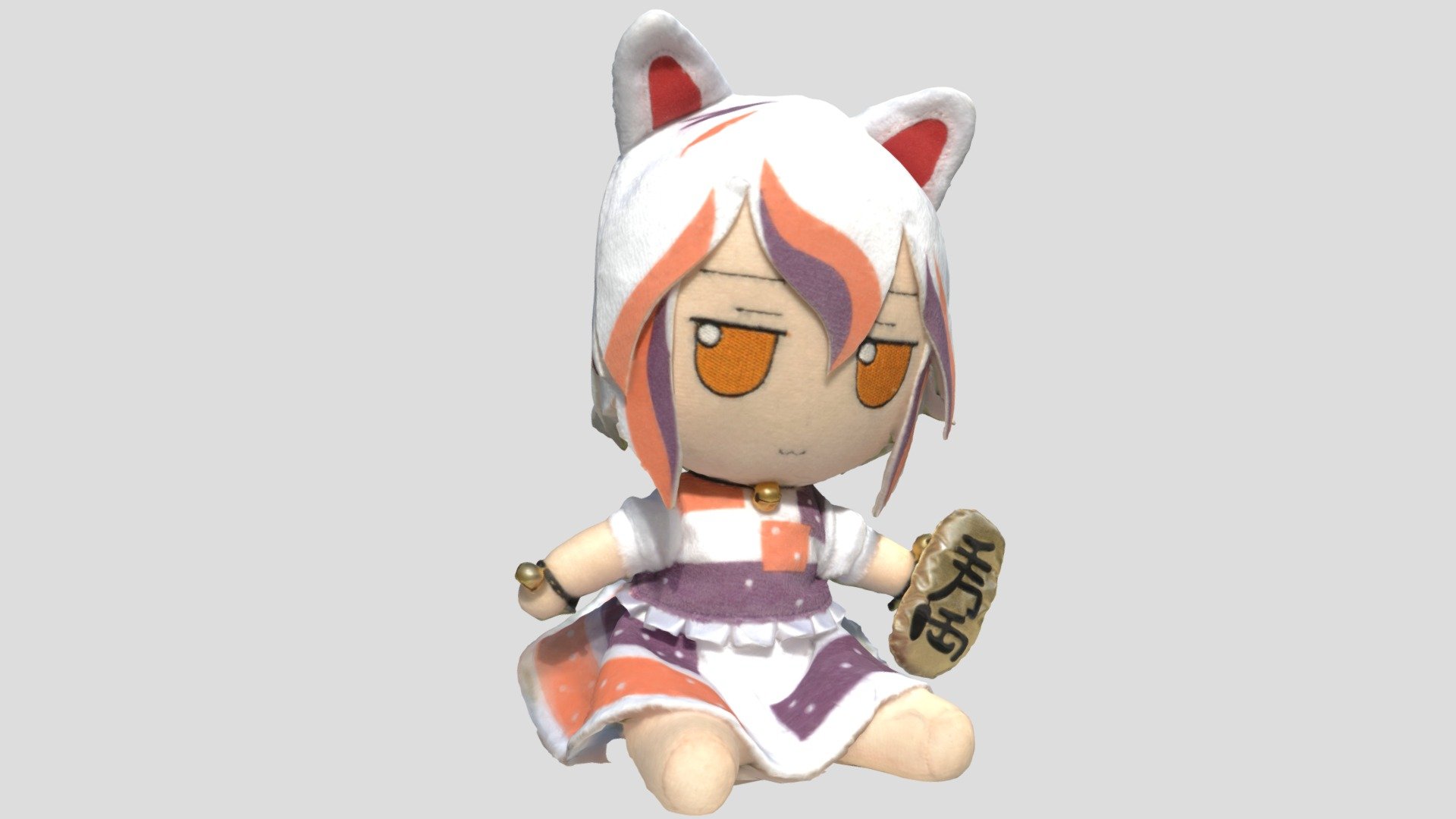 東方Project Mike Goutokuji Fumo 豪徳寺 ミケ ふも - Download Free 3D model by ...