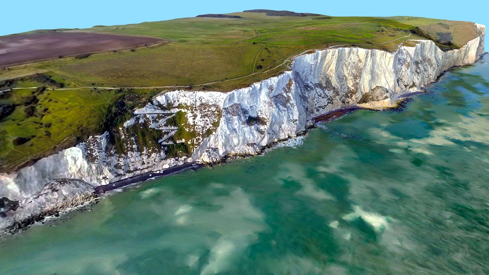 White Cliffs of Dover - Buy Royalty Free 3D model by LibanCiel [11df404 ...