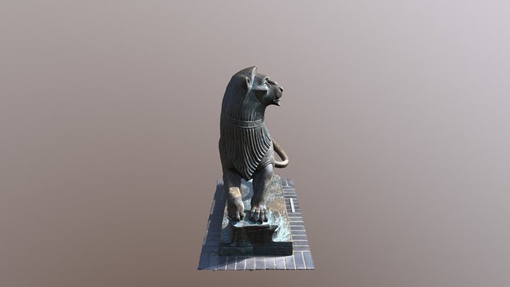 Leo the Lion 3D Model