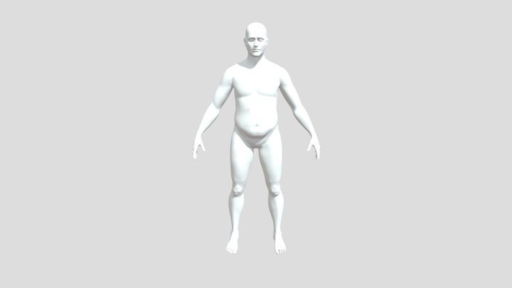 Male Base Mesh Fat