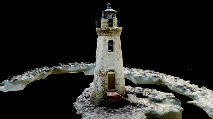 Tybee Light House 3D Model